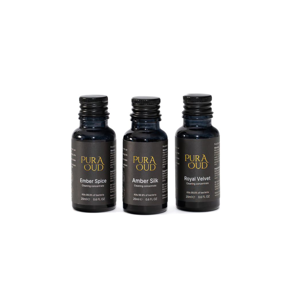 Signature Scent Cleaning Concentrate Set - x3 20ml bottles