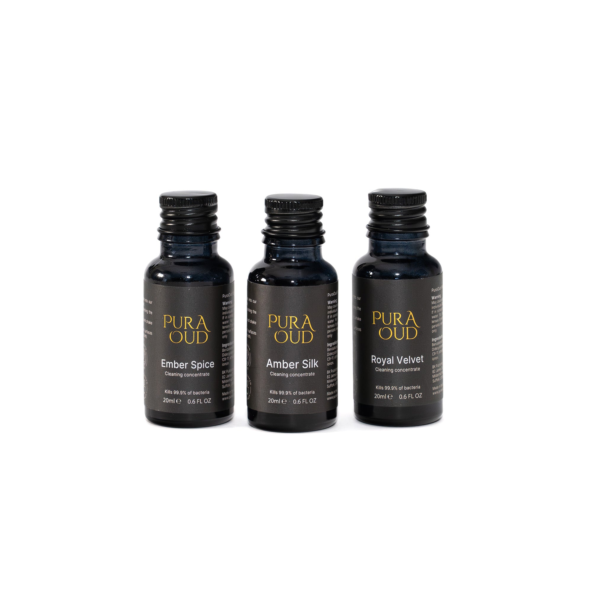 Signature Scent Cleaning Concentrate Set - x3 20ml bottles