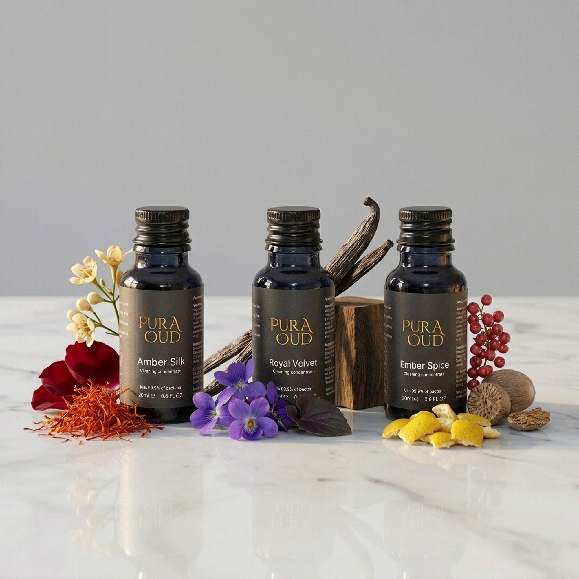 Signature Scent Cleaning Concentrate Set - x3 20ml bottles